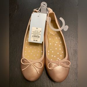Cat & Jack - Girls Ballet flats -Size 13
